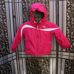 North Face Kids winter jacket coat size 2T, Pink, snow gear